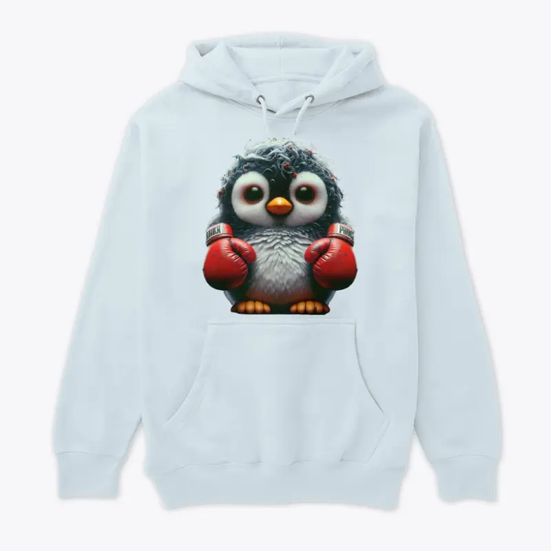 Wacky Boxing Penguin Fantasy Art