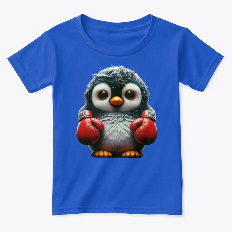 Wacky Boxing Penguin Fantasy Art